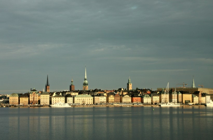 Stockholm's Old Town in the early morning light
